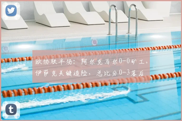 欧协联半场：阿尔克马尔0-0矿工，伊萨克关键造险，总比分0-3落后